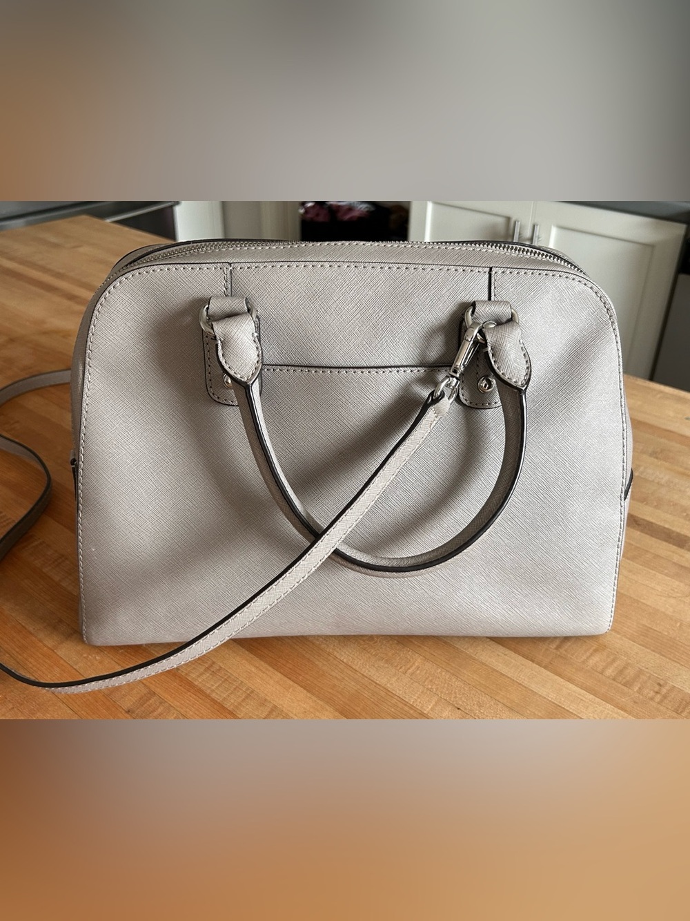 Michael Kors Ciara Medium Saffiano Leather Satchel - Picture 4 of 10